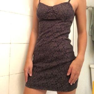 Lace mini dress